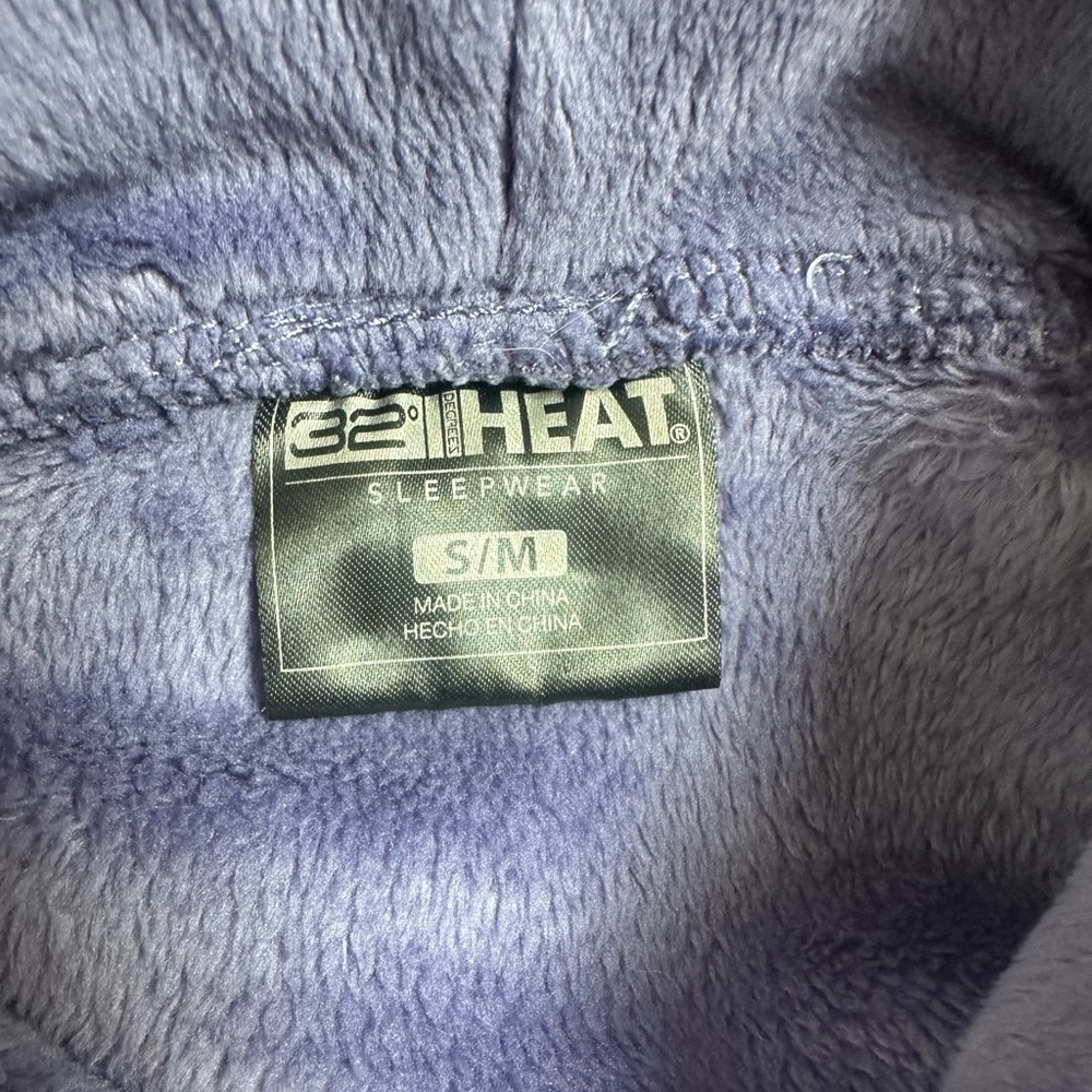 32 Degrees Heat Lavender Cozy Plus Sleep Lounger, Size S/M, MSRP $25 - Picture 8 of 9